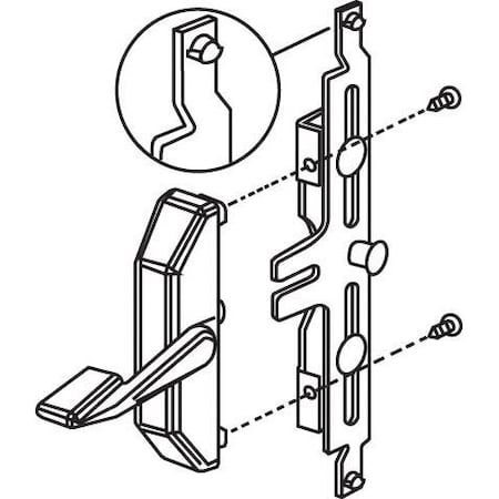 Strybuc Multipoint Casement Lock White 34-93-3